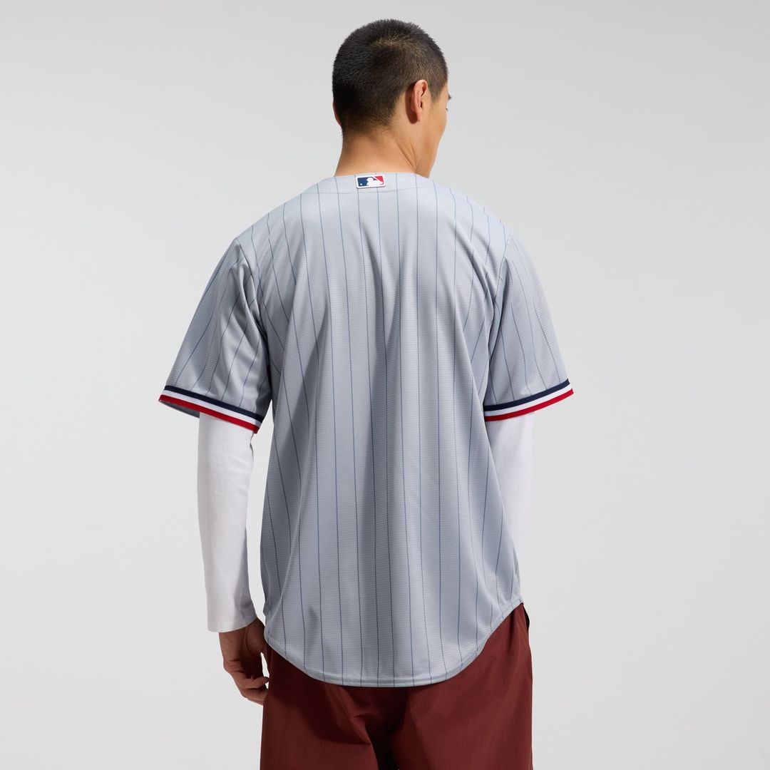 Minnesota Twins Nike Gray Replica Baseball Jersey