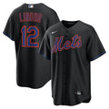 New York Mets Nike Black Replica MLB baseball jersey