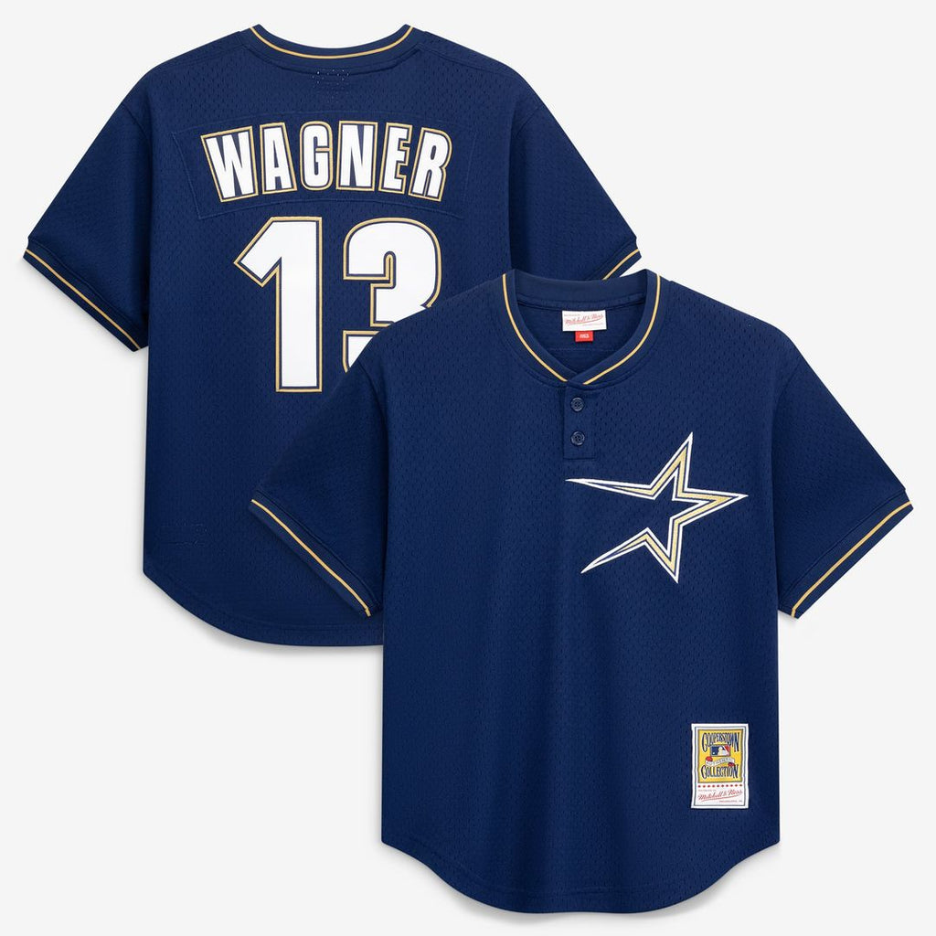 Houston Astros Mitchell & Ness Navy Authentic MLB baseball jersey