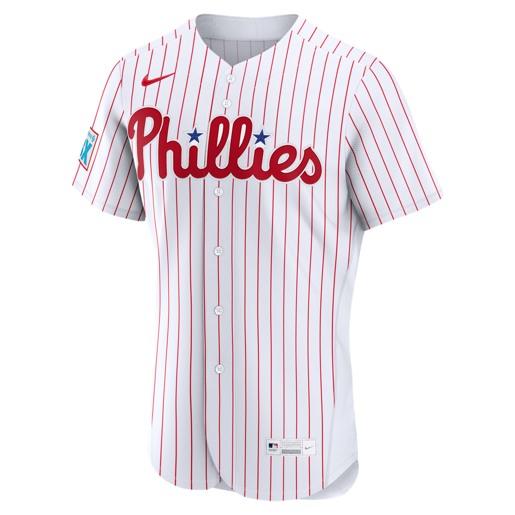 Philadelphia Phillies Nike White Authentic Baseball Jersey