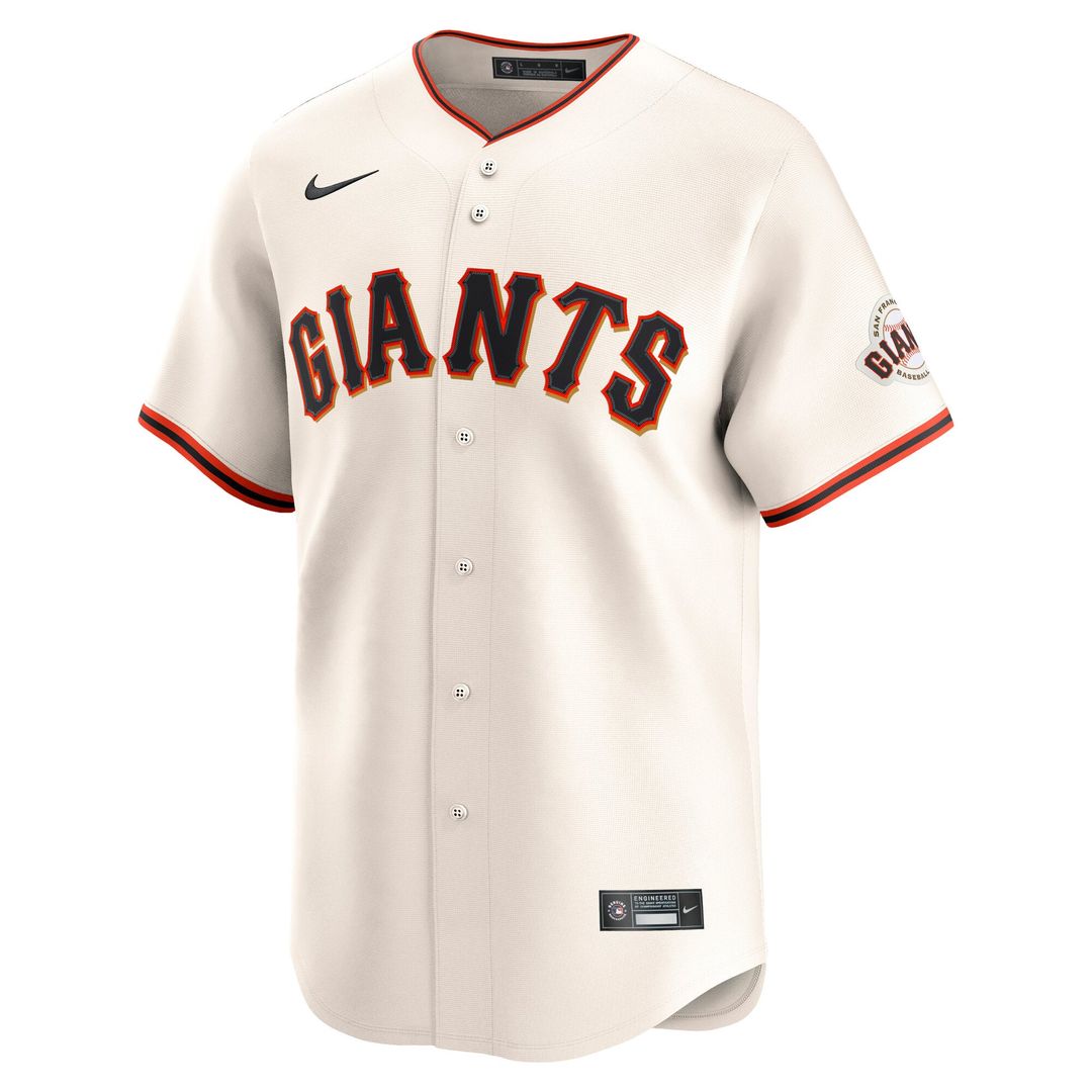 San Francisco Giants Nike Cream Authentic Baseball Jersey