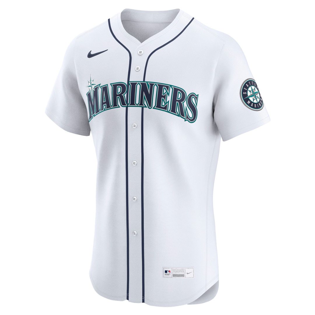 Seattle Mariners Nike White Authentic Baseball Jersey