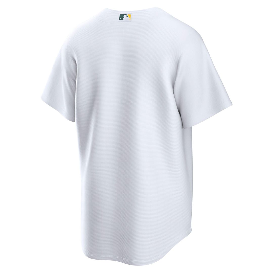 Athletics Nike White Replica Baseball Jersey