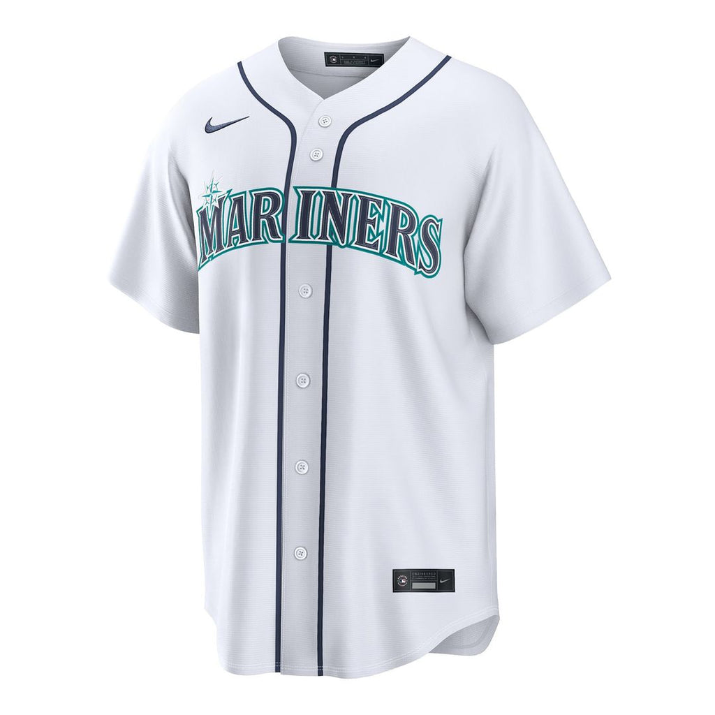 Seattle Mariners Nike White Replica Baseball Jersey
