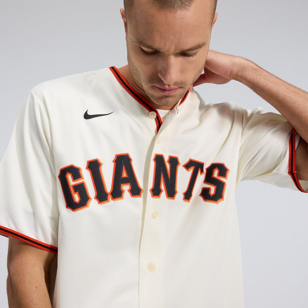 San Francisco Giants Nike Cream Replica Baseball Jersey