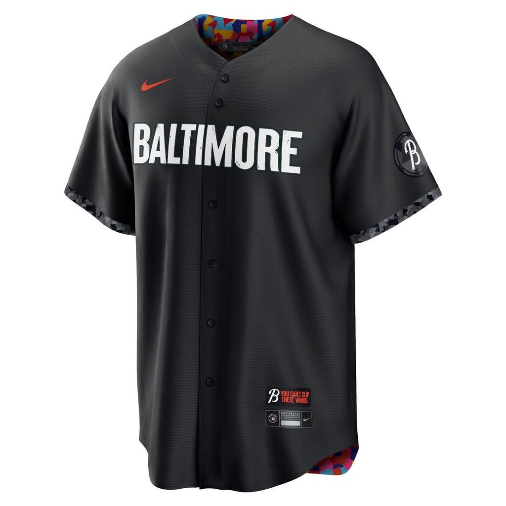 Baltimore Orioles Nike Black Replica Baseball Jersey