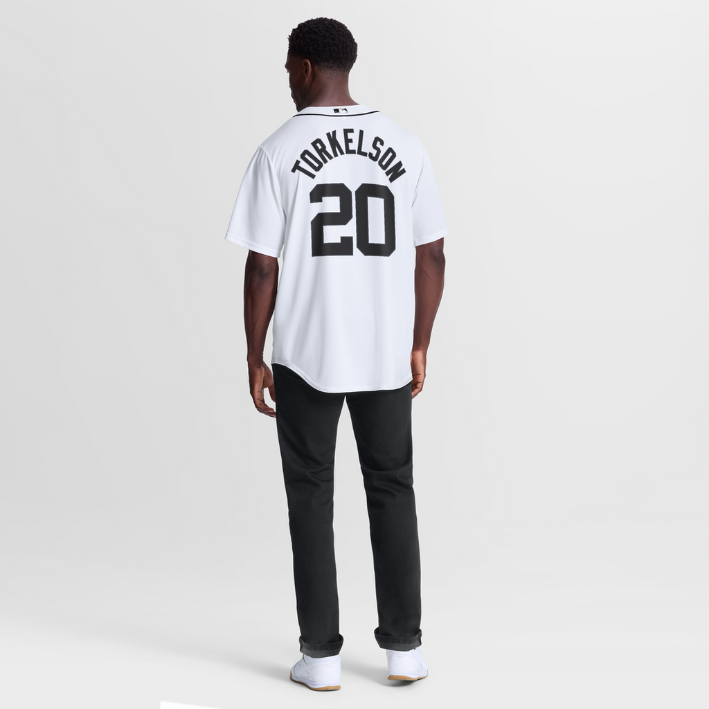Detroit Tigers Nike White Replica Baseball Jersey