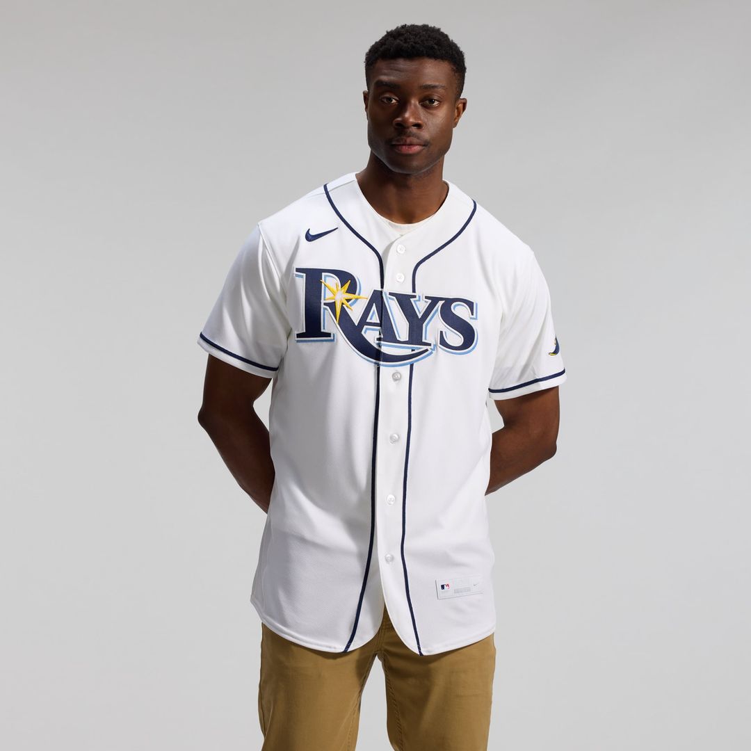 Tampa Bay Rays Nike White Authentic Baseball Jersey