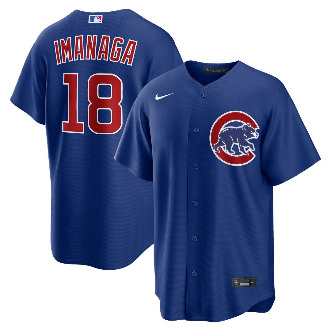 Chicago Cubs Nike Royal Replica MLB baseball jersey