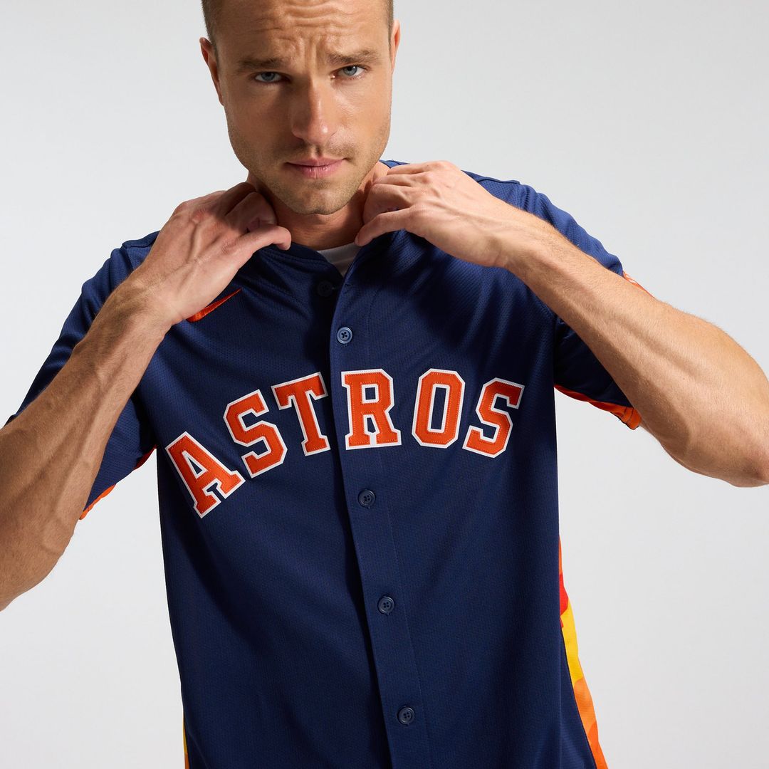 Houston Astros Nike Navy Baseball Jersey
