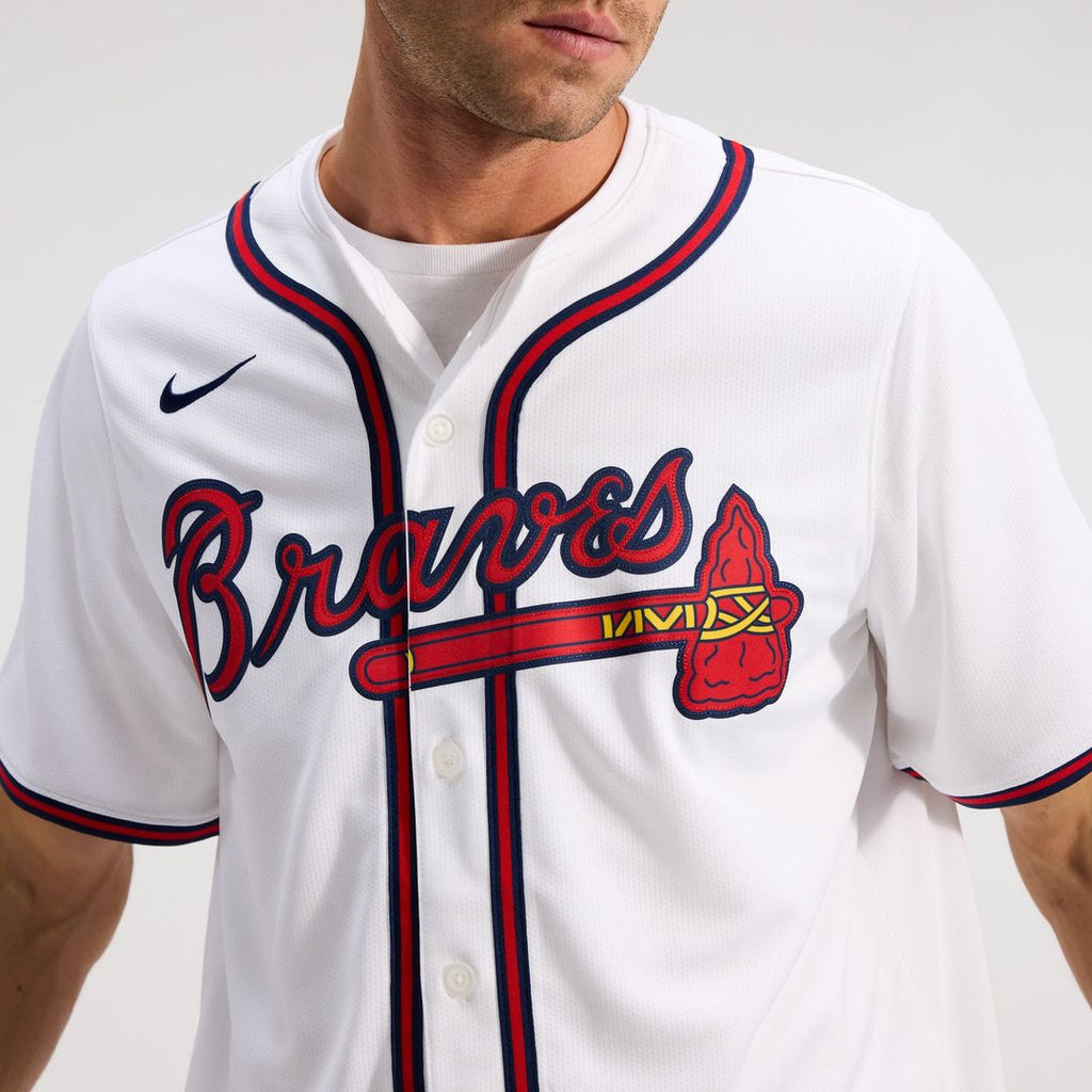 Atlanta Braves Nike White Authentic Baseball Jersey