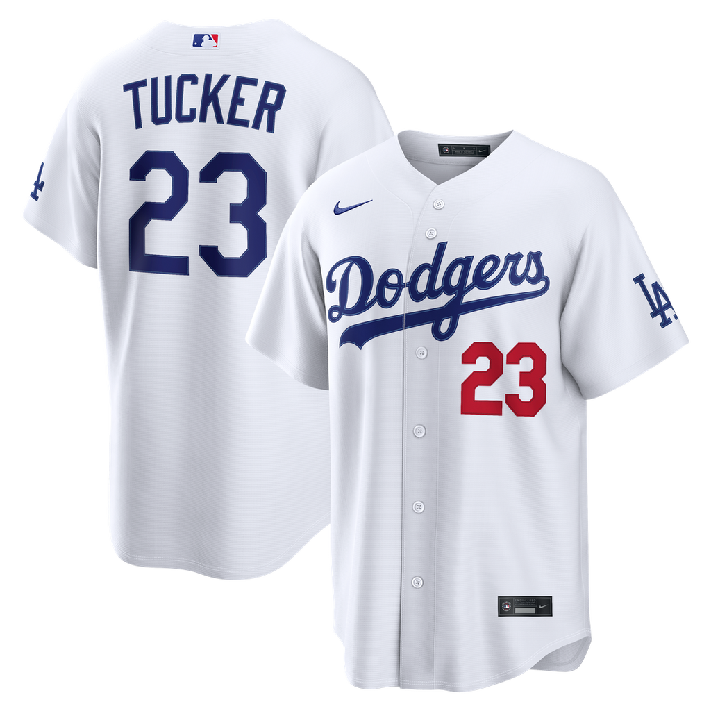 Los Angeles Dodgers Nike White MLB baseball jersey