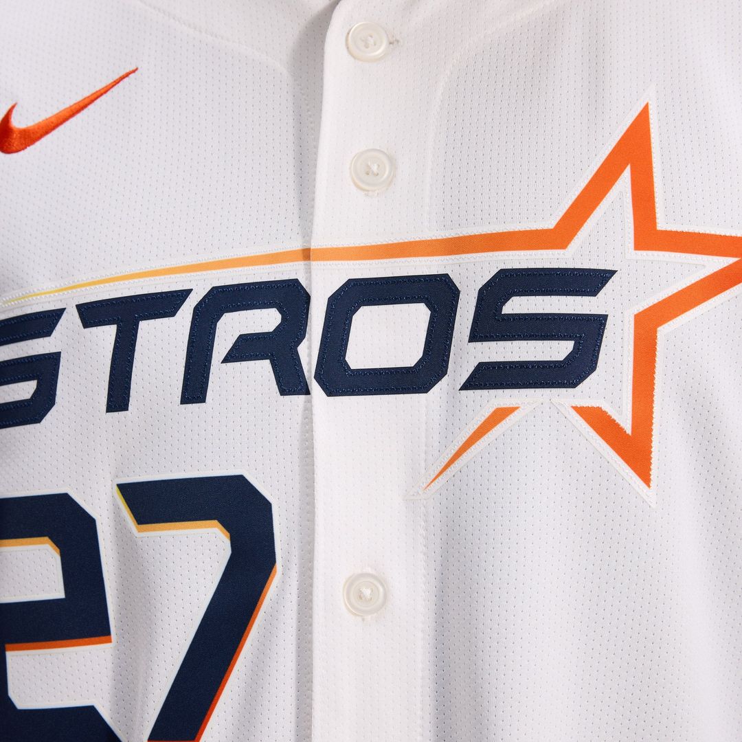 Houston Astros Nike White Baseball Jersey