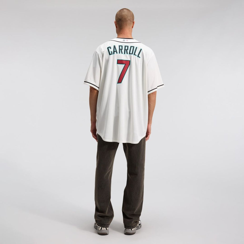 Arizona Diamondbacks Nike Cream Replica Baseball Jersey