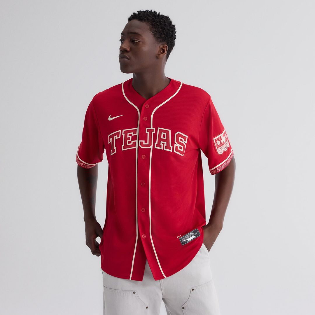 Texas Rangers Nike Red Baseball Jersey