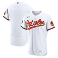 Baltimore Orioles Nike White Authentic MLB baseball jersey
