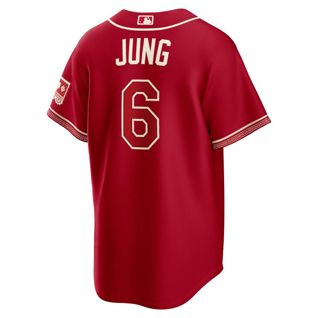 Texas Rangers Nike Red Baseball Jersey