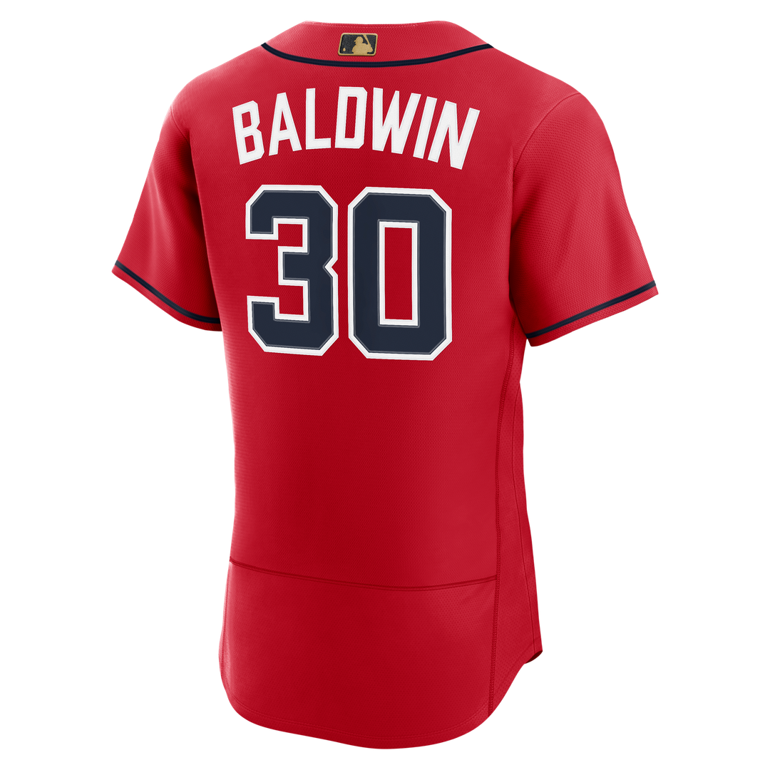 Atlanta Braves Nike Red Authentic Baseball Jersey
