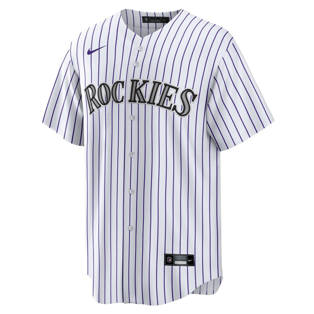 Colorado Rockies Nike White Replica Baseball Jersey