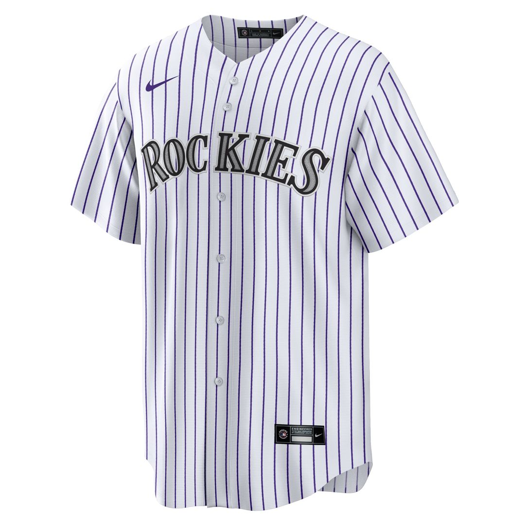 Colorado Rockies Nike White Replica Baseball Jersey