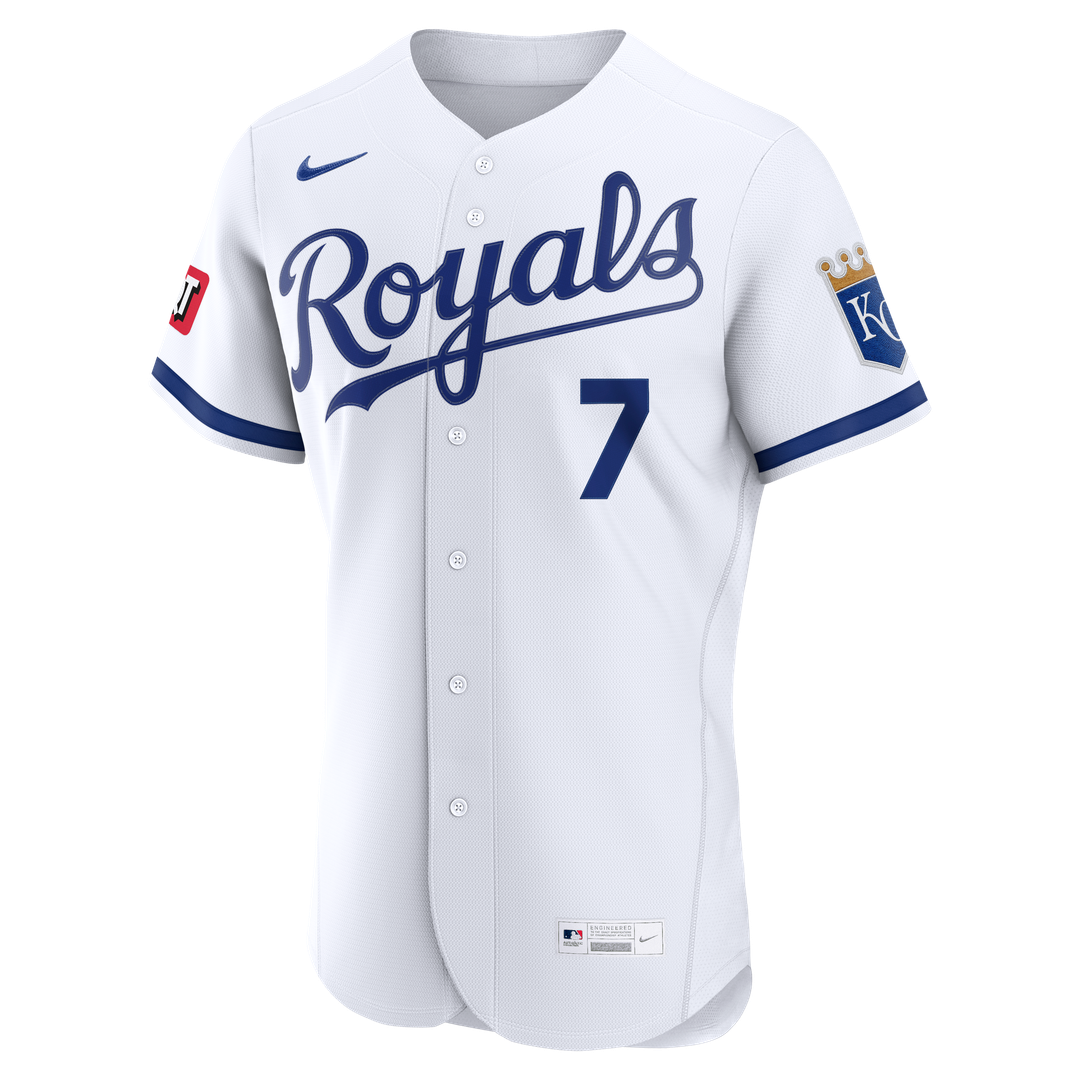 Kansas City Royals Nike White Authentic Baseball Jersey