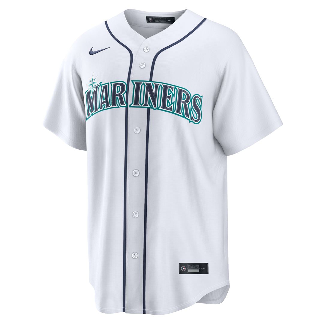 Seattle Mariners Nike White Replica Baseball Jersey