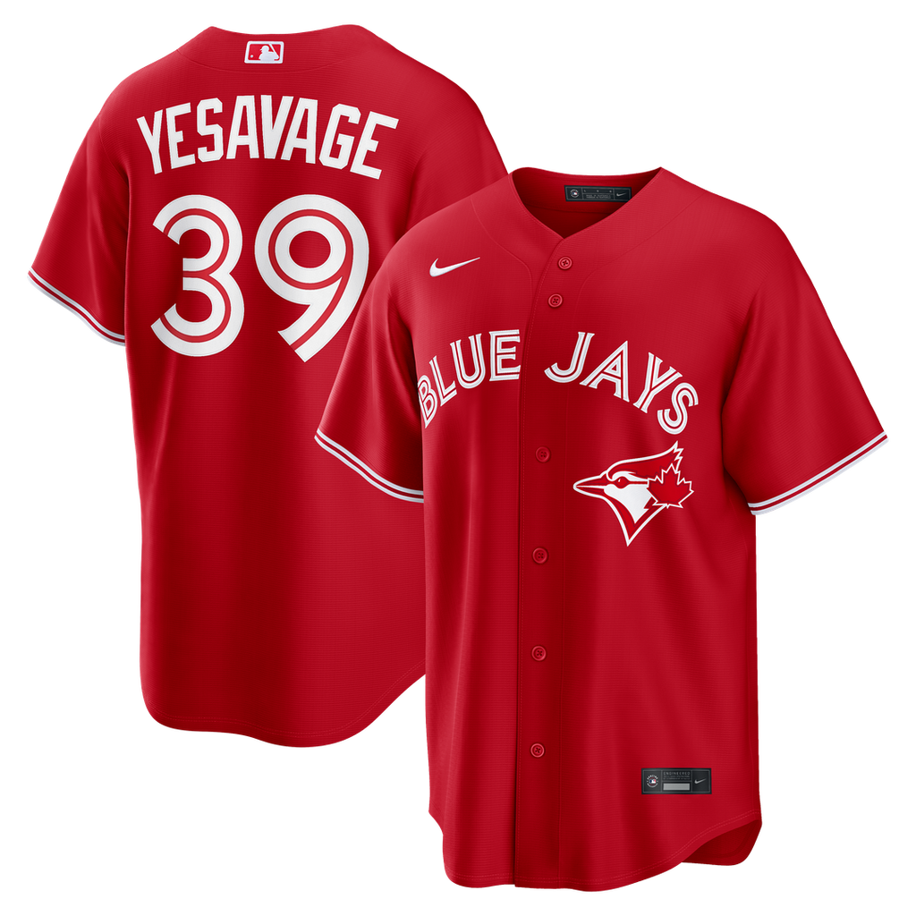 Toronto Blue Jays Nike Red Replica MLB baseball jersey