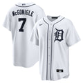 Detroit Tigers Nike White Replica MLB baseball jersey