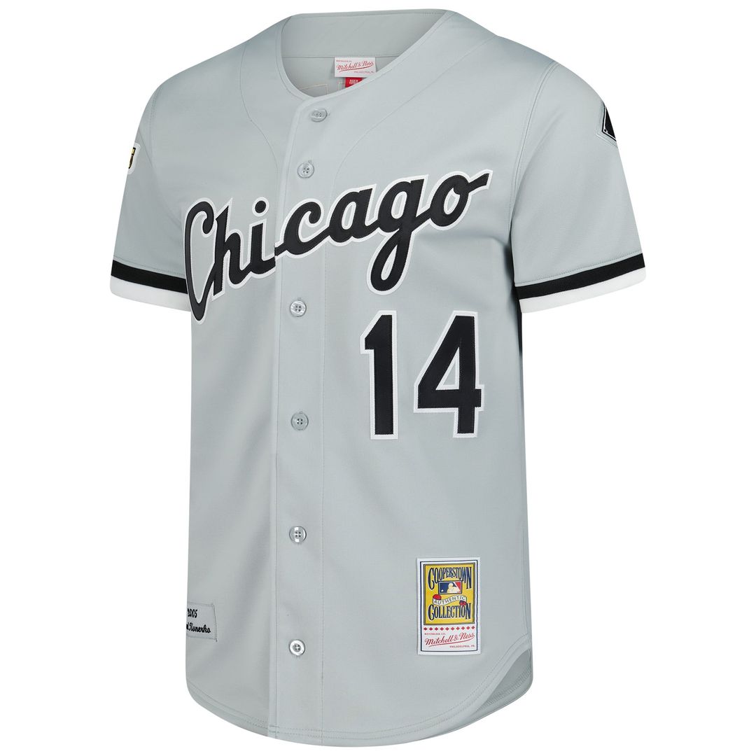 Chicago White Sox Mitchell & Ness White Authentic Baseball Jersey