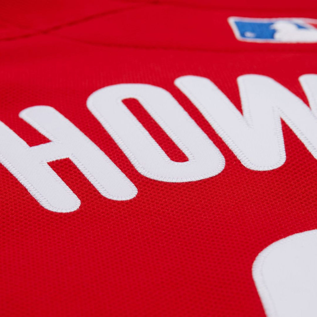 Philadelphia Phillies Mitchell & Ness Red Baseball Jersey