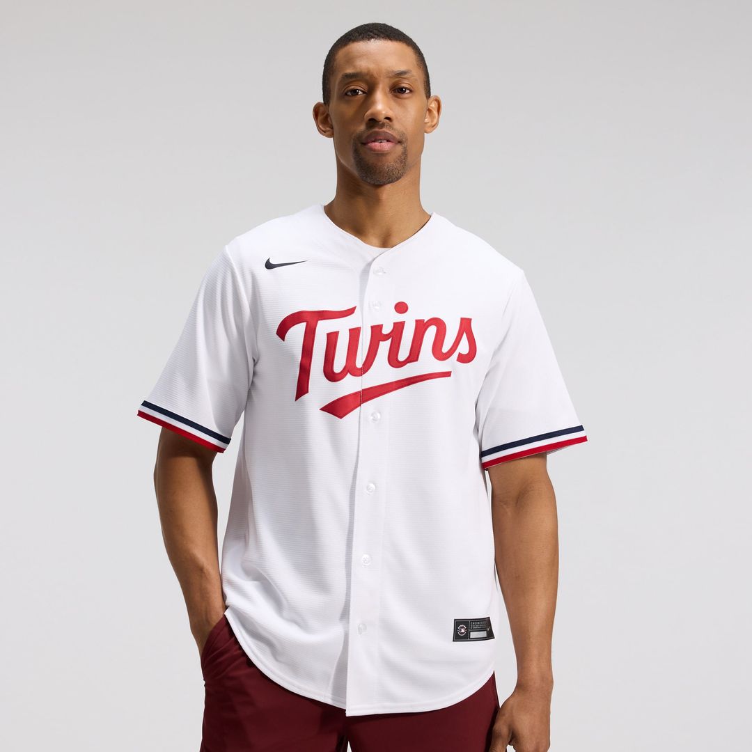 Minnesota Twins Nike Gray Replica Baseball Jersey