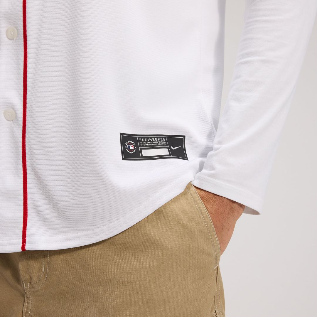 Cincinnati Reds Nike White Replica Baseball Jersey
