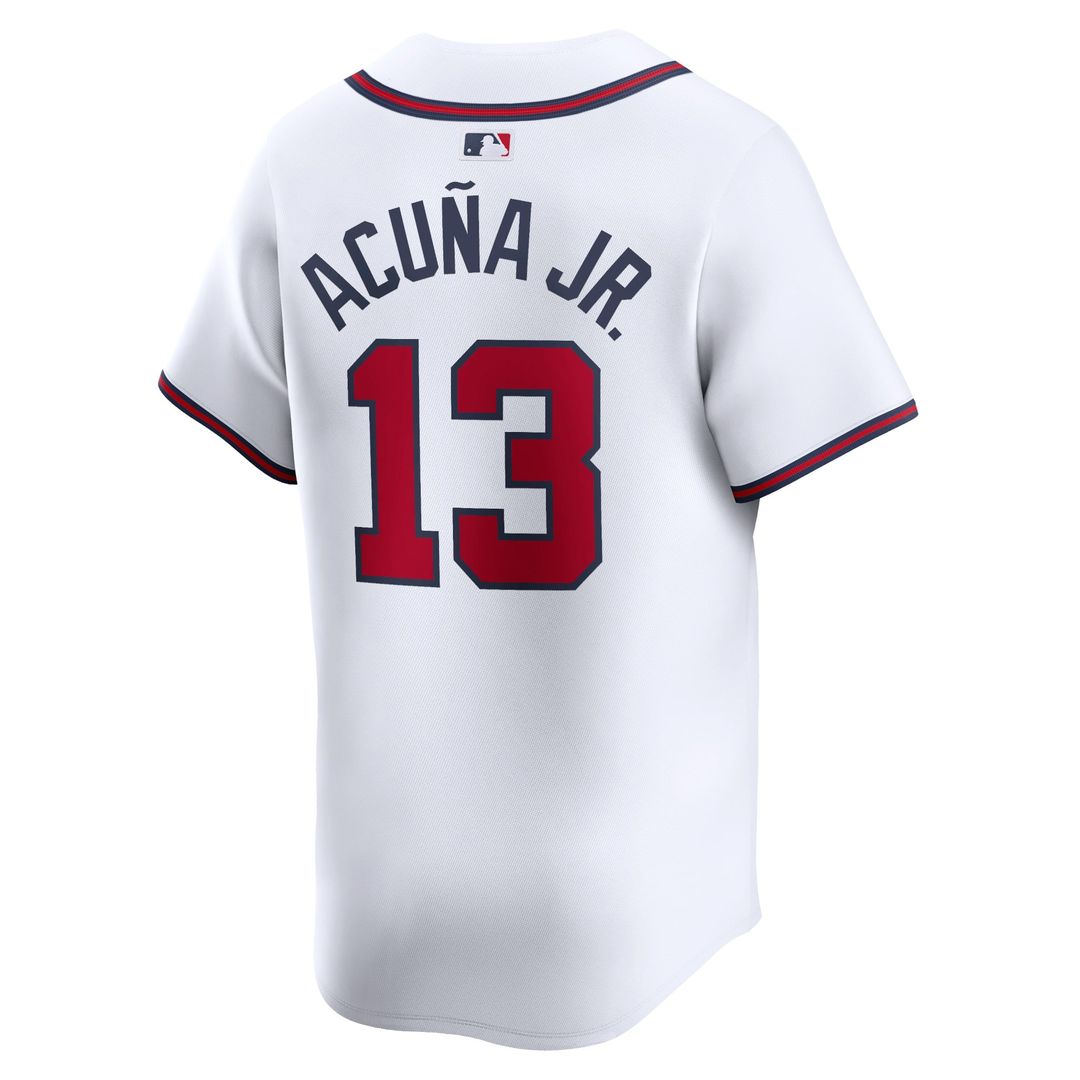 Atlanta Braves Nike White Baseball Jersey