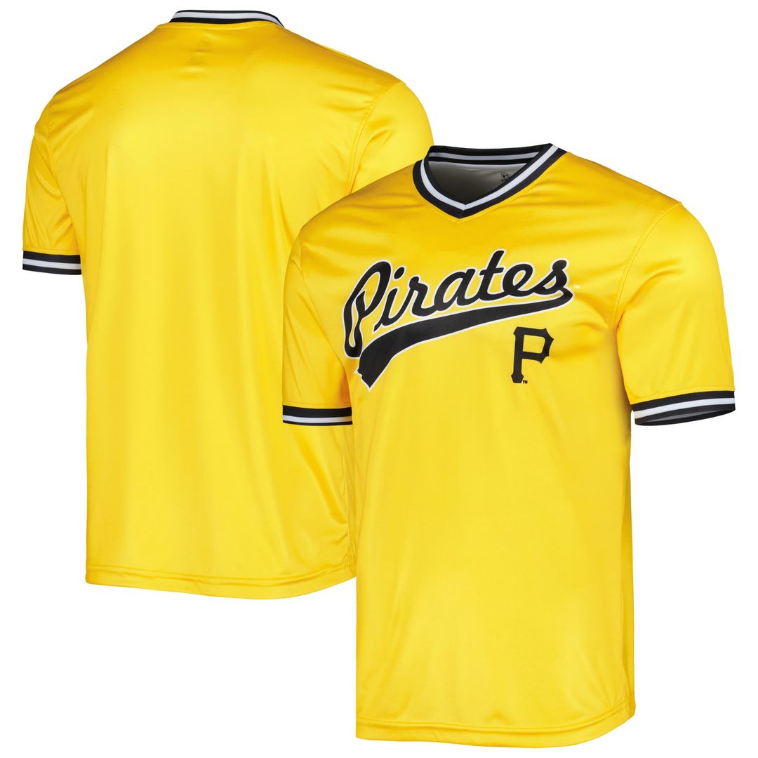 Pittsburgh Pirates Stitches Gold MLB baseball jersey