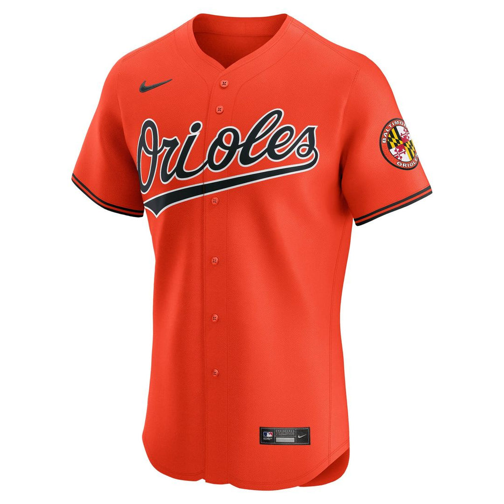 Baltimore Orioles Nike Orange Authentic Baseball Jersey