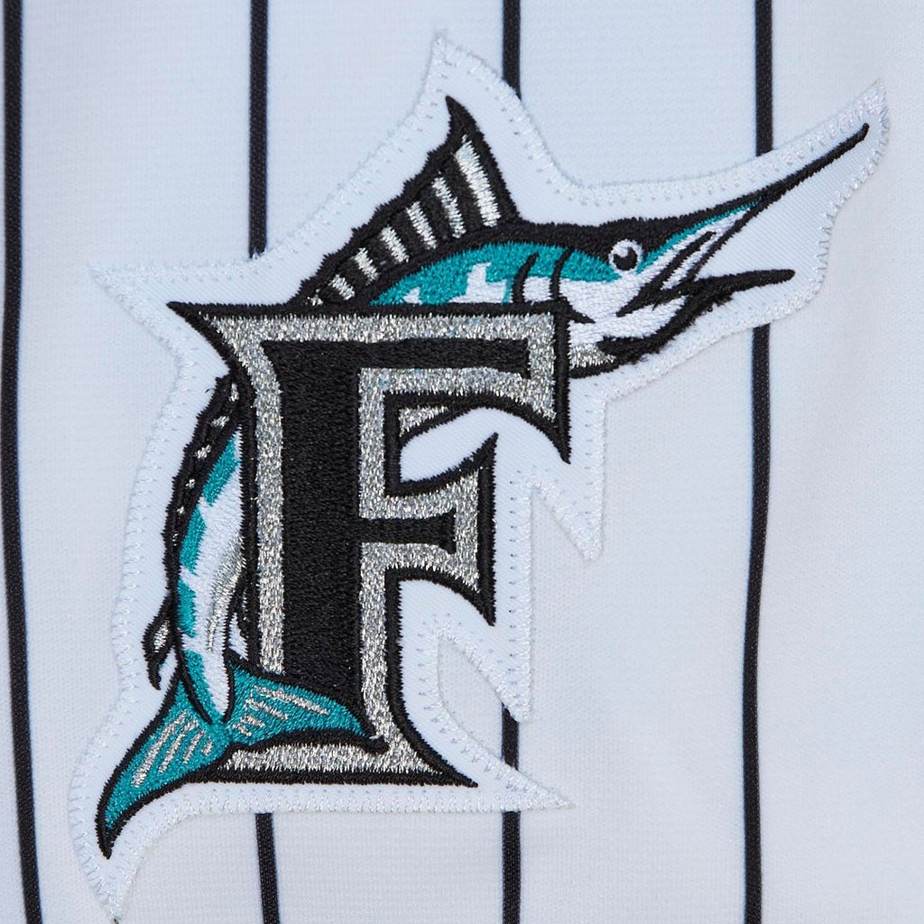 Florida Marlins Mitchell & Ness White Authentic Baseball Jersey