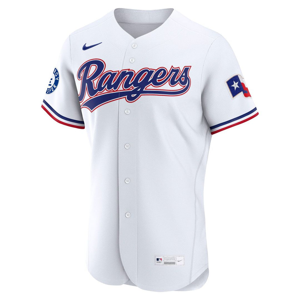 Texas Rangers Nike White Authentic Baseball Jersey
