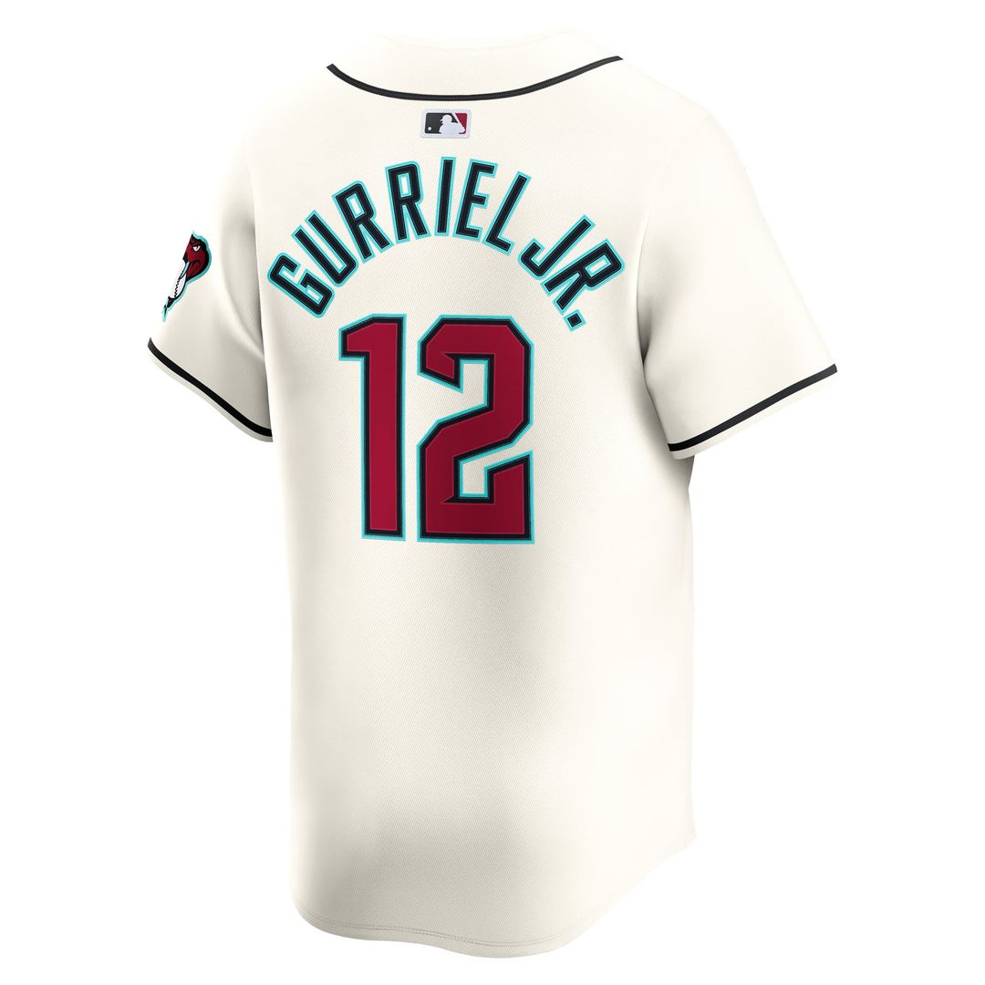 Arizona Diamondbacks Nike Cream Authentic Baseball Jersey