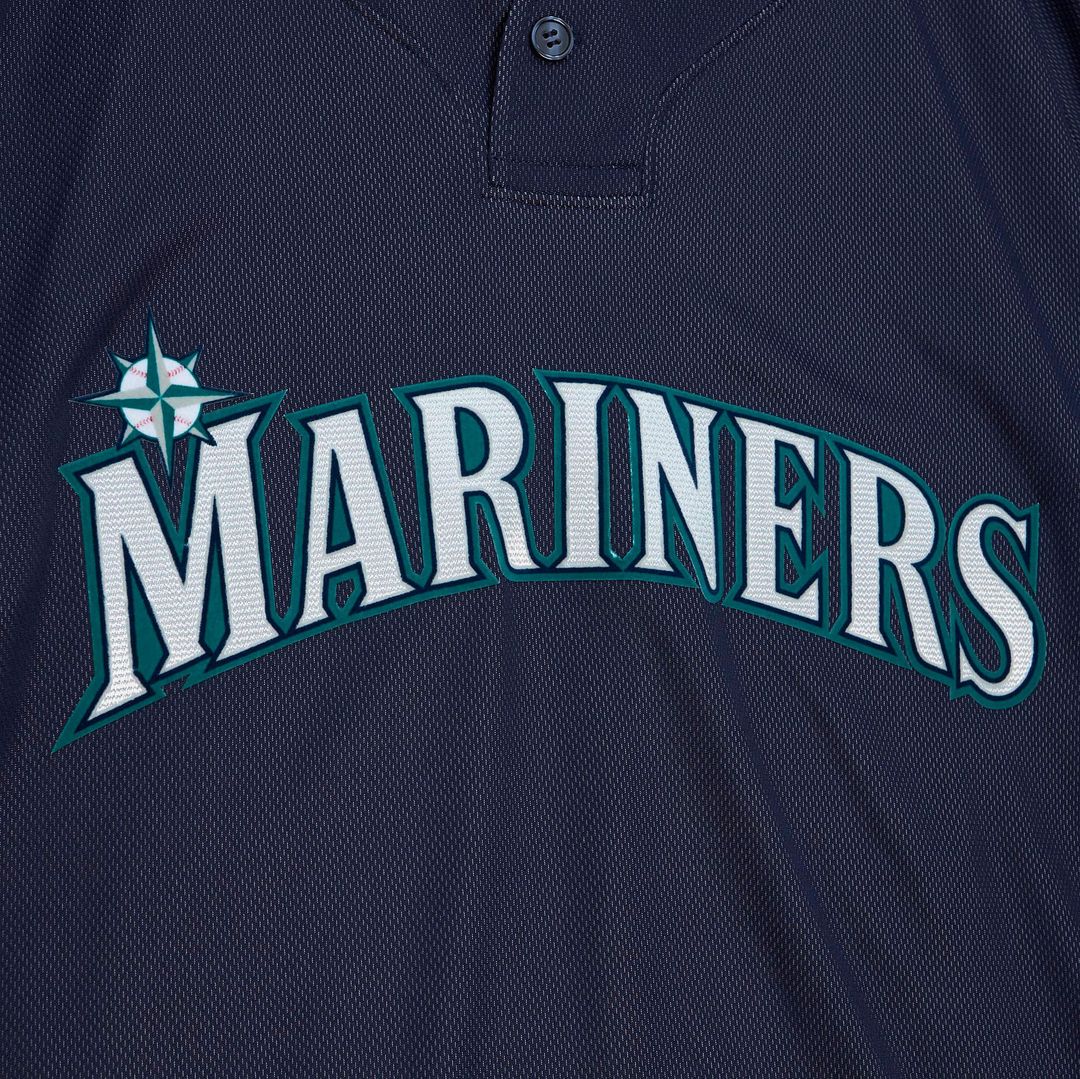 Seattle Mariners Mitchell & Ness Navy Authentic Baseball Jersey