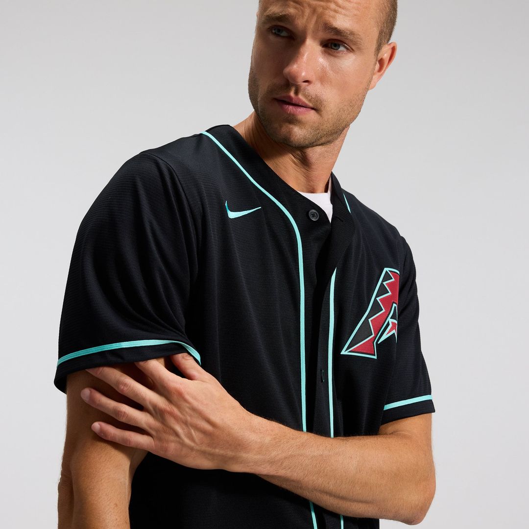 Arizona Diamondbacks Nike Black Replica Baseball Jersey