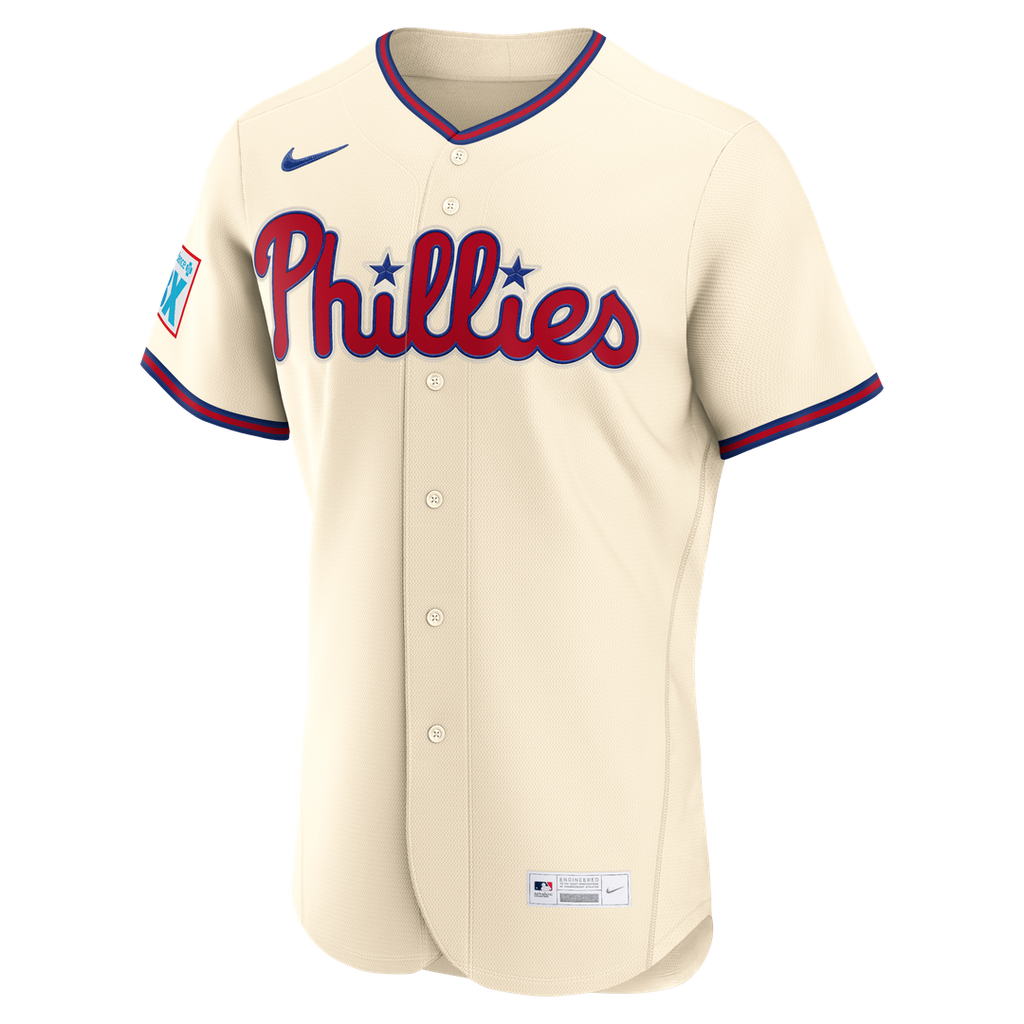 Philadelphia Phillies Nike White Authentic Baseball Jersey