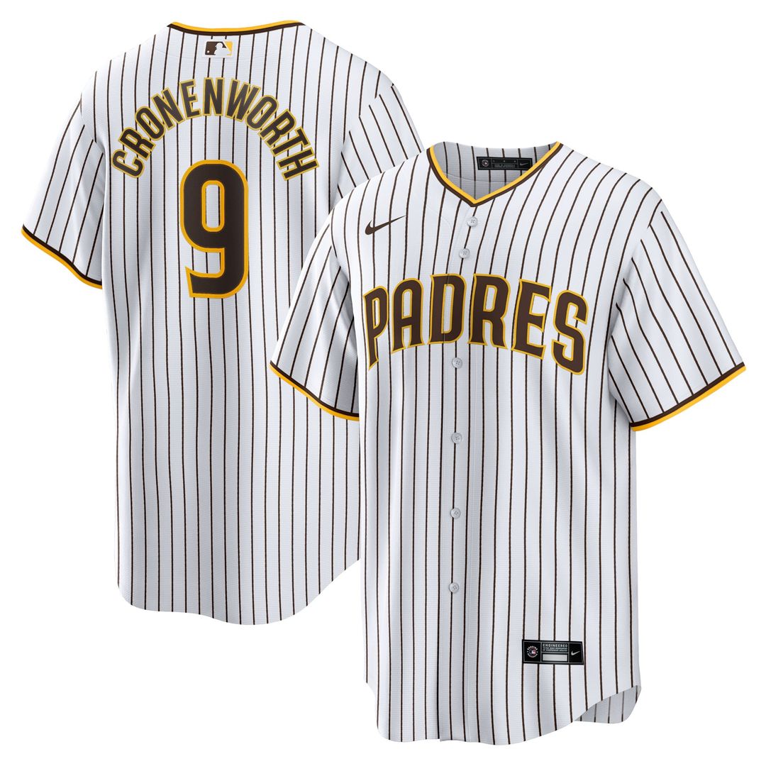 San Diego Padres Nike White Replica MLB baseball jersey