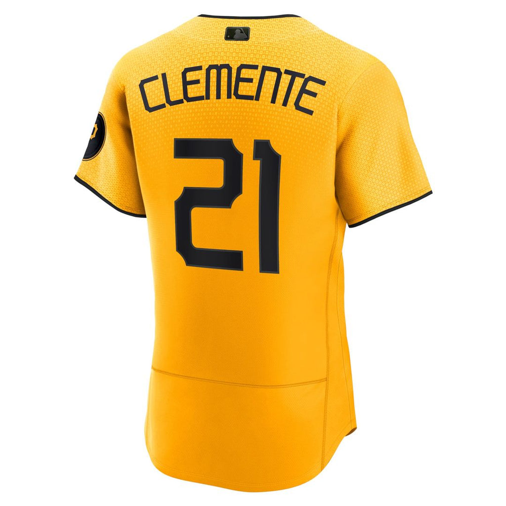 Pittsburgh Pirates Nike Gold Authentic Baseball Jersey