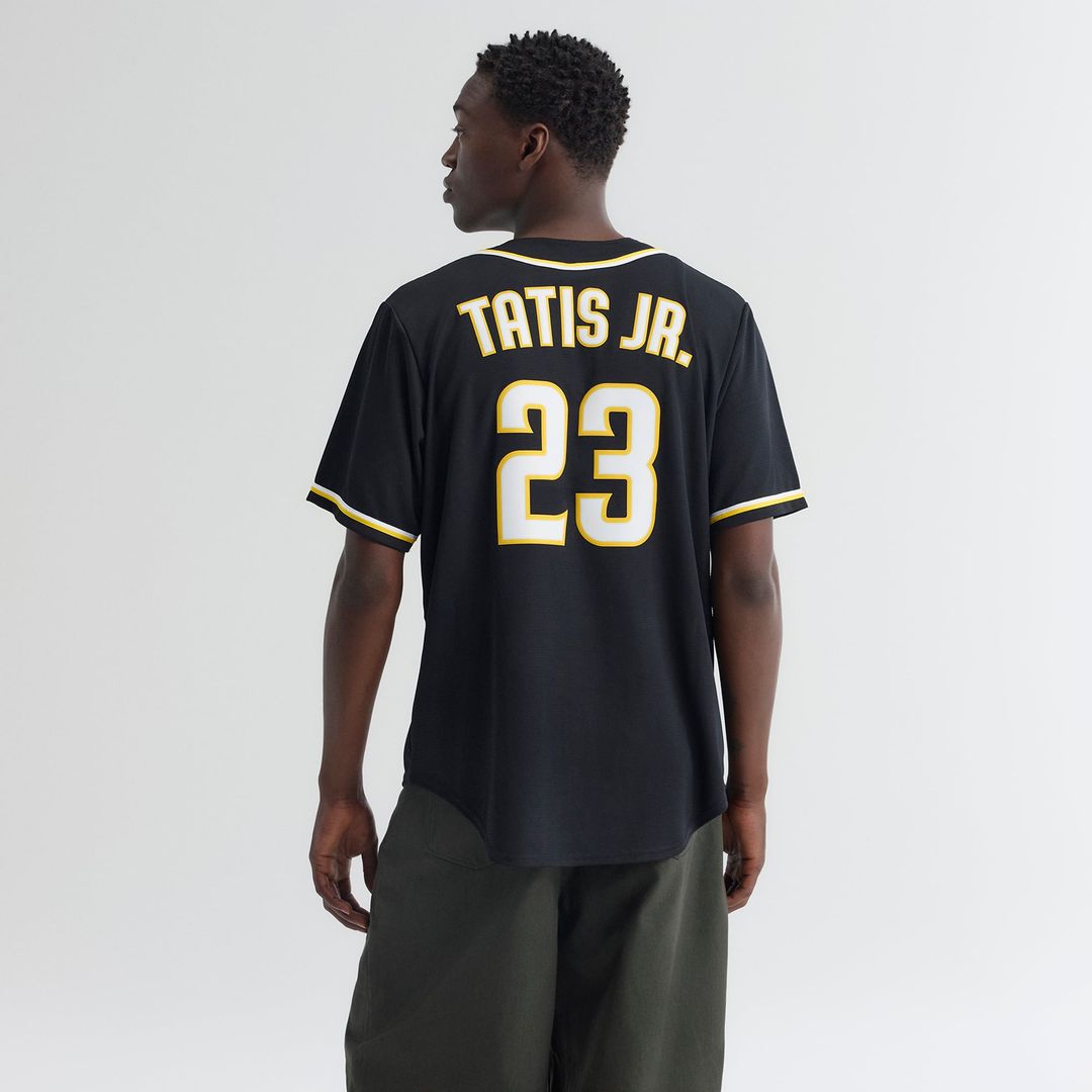 San Diego Padres Nike Black Replica Baseball Jersey