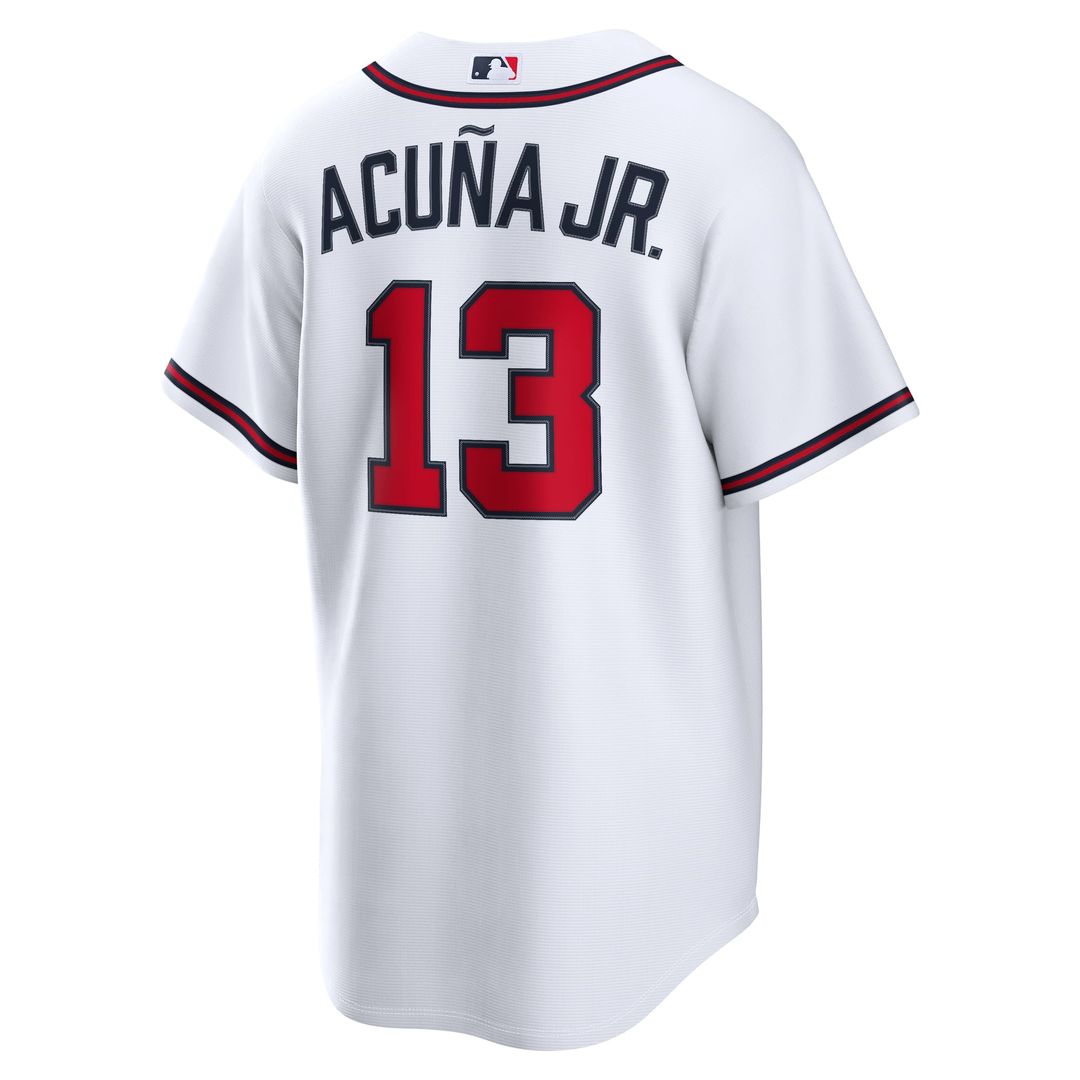 Atlanta Braves Nike White Replica Baseball Jersey