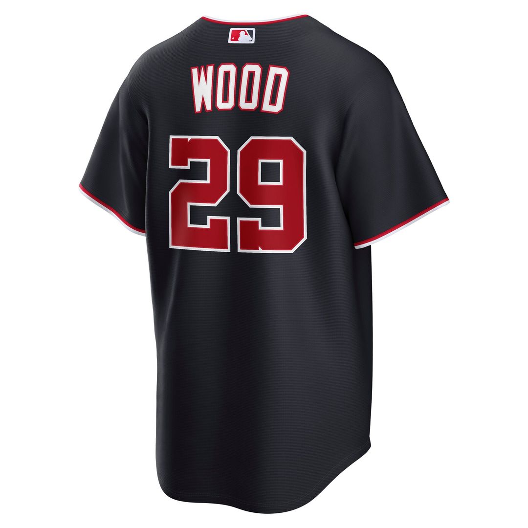 Washington Nationals Nike Navy Replica Baseball Jersey