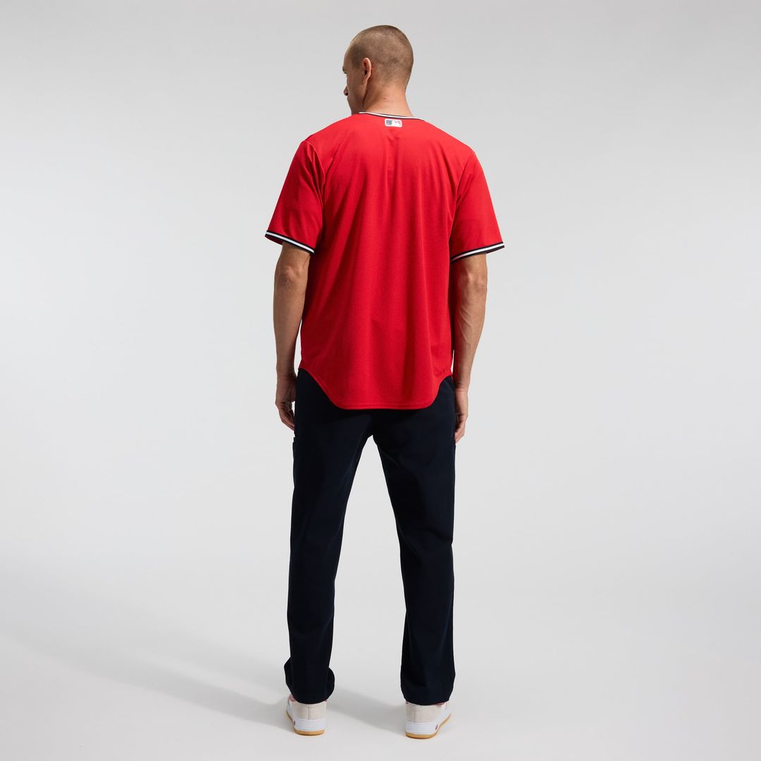 Cleveland Guardians Nike Red Replica Baseball Jersey
