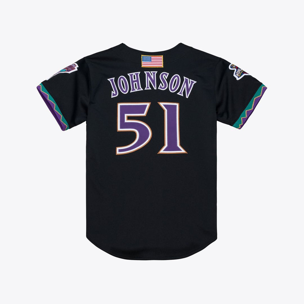 Arizona Diamondbacks Mitchell & Ness Black Authentic Baseball Jersey