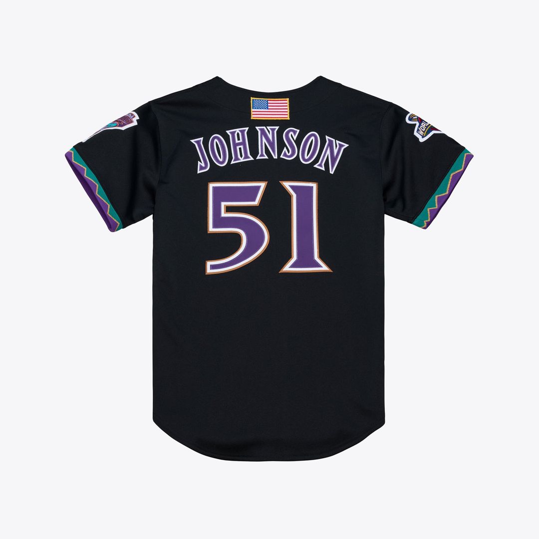 Arizona Diamondbacks Mitchell & Ness Purple Authentic Baseball Jersey