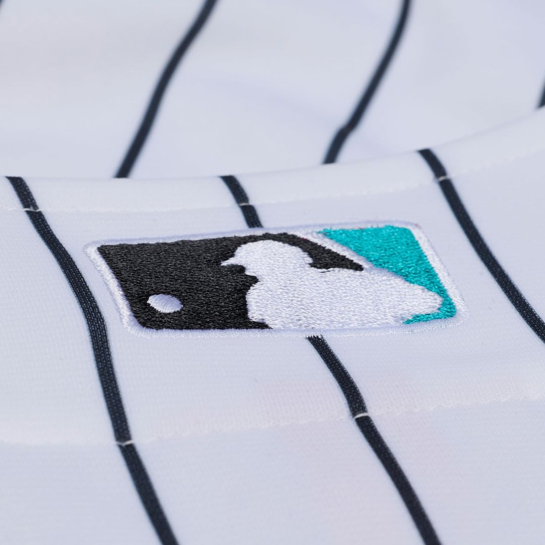Florida Marlins Mitchell & Ness White Authentic Baseball Jersey